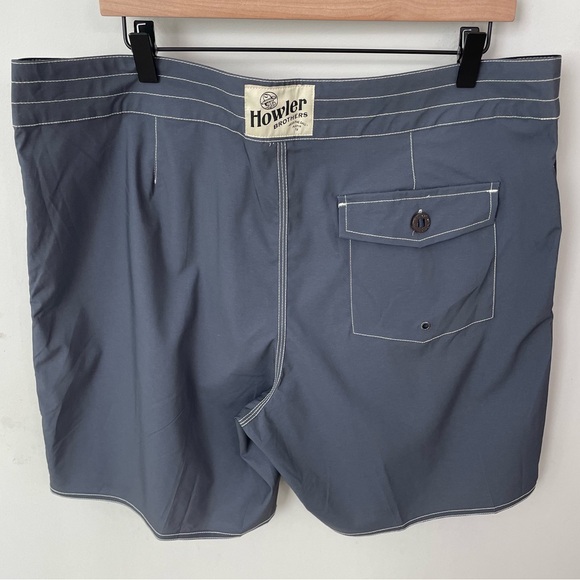 NEW Howler Brothers Buchannon Boardshorts Men's 38 Petrol Casual Swim Beach. 24 - Picture 8 of 8